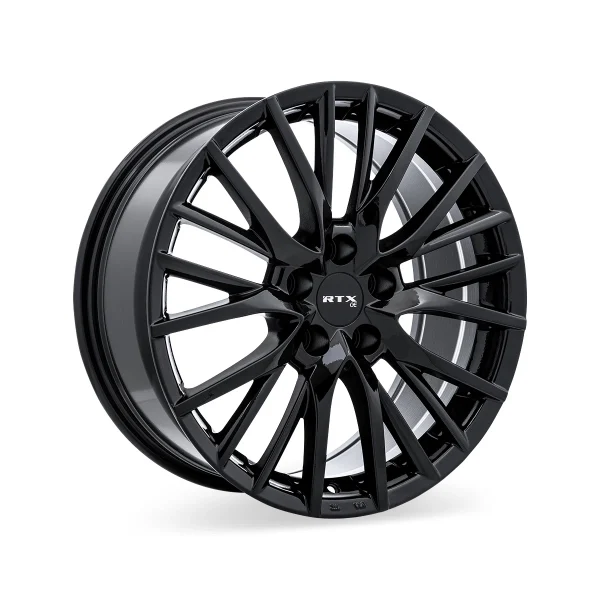RTX Wheels – Kyo – Black – 18″x8″ 35mm – All weather Wheels – 083090