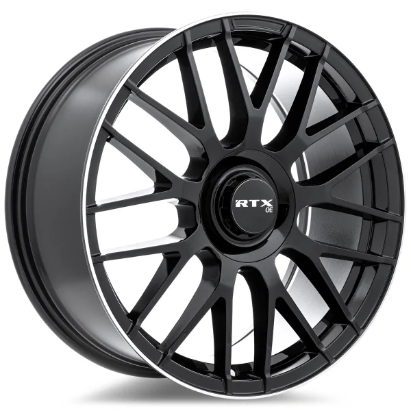 RTX Wheels – MB-01 – Black – 19″x8.5″ 38mm – Summer Wheels – 083184