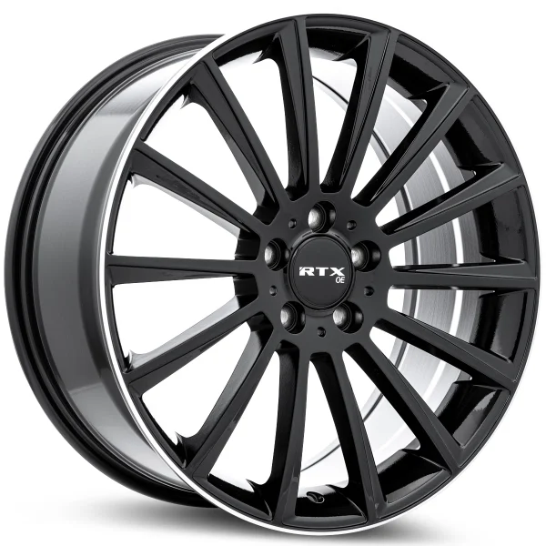 RTX Wheels – MB-02 – Black – 19″x8″ 38mm – Summer Wheels – 083248