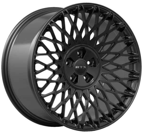 RTX Wheels – Mesh – Black – 18″x8″ 40mm – All weather Wheels – 083409