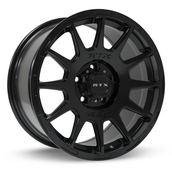 RTX Wheels – Mini Baja – Black – 18″x8.5″ 35mm – All weather Wheels – 082822