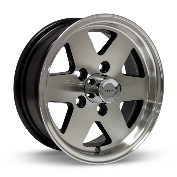 RTX Wheels – Mite – Black – 13″x5″ 0mm – Summer Wheels – 082527
