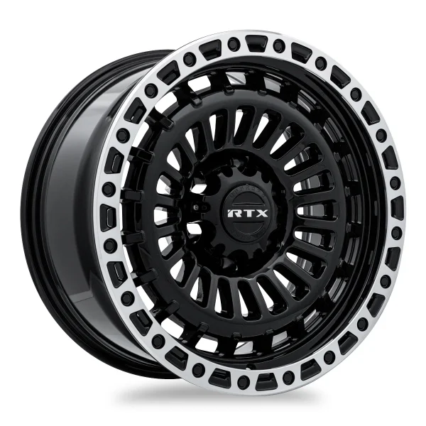 RTX Wheels – Moab – Black – 17″x9″ 0mm – Summer Wheels – 083131