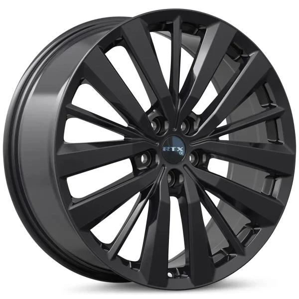 RTX Wheels – NI02 – Black – 18″x8″ 35mm – All weather Wheels – 083499