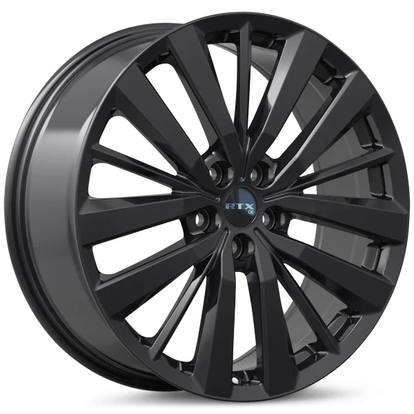 RTX Wheels – NI02 – Black – 17″x7″ 35mm – All weather Wheels – 083498
