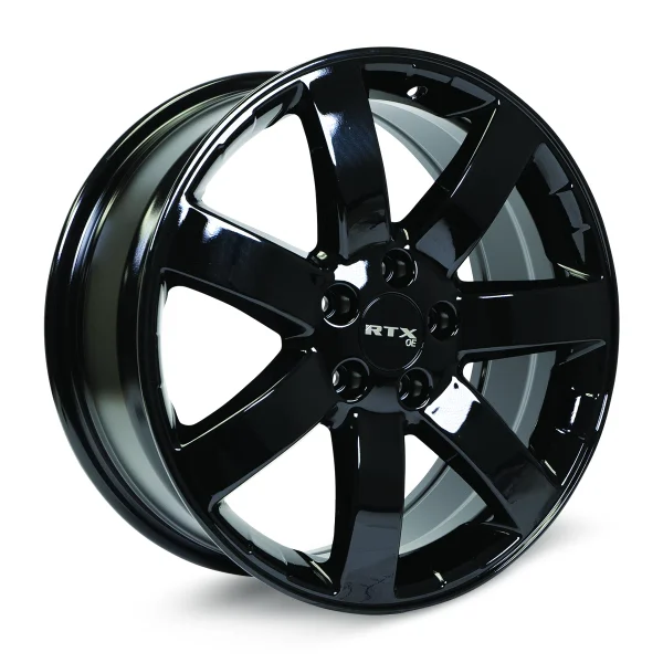 RTX Wheels – Nagano – Black – 18″x7.5″ 45mm – All weather Wheels – 082839