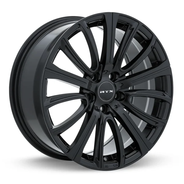 RTX Wheels – Network – Black – 18″x8″ 35mm – All weather Wheels – 082469