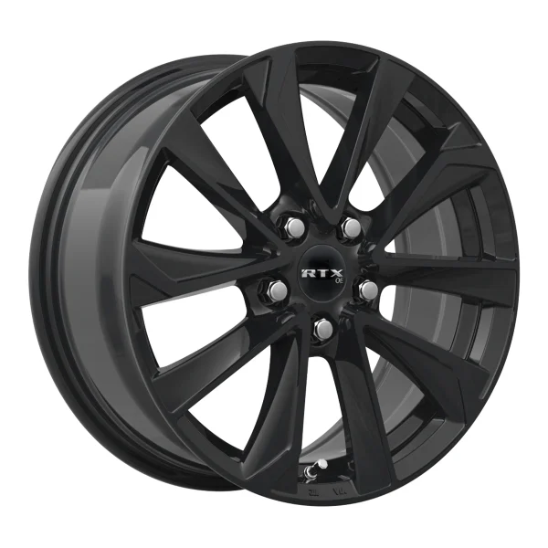 RTX Wheels – Noda – Black – 17″x7.5″ 40mm – All weather Wheels – 082872