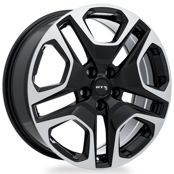 RTX Wheels – Osaka – Black – 19″x7.5″ 35mm – Summer Wheels – 082975
