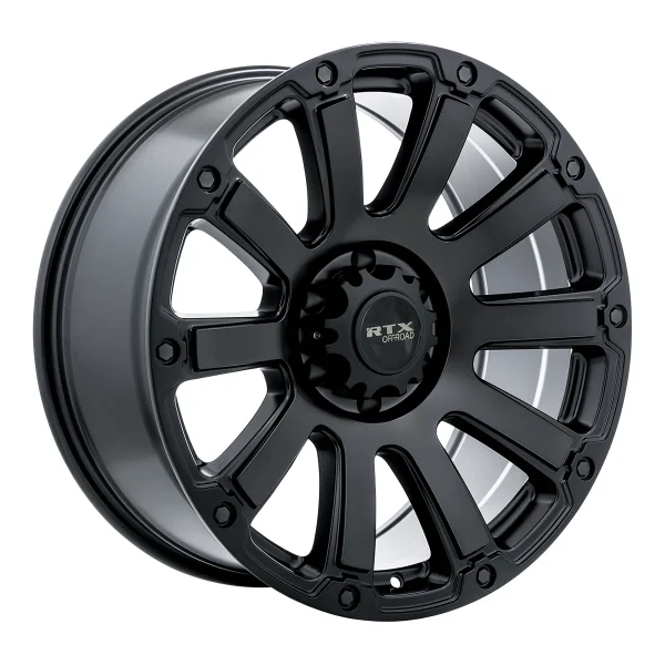 RTX Wheels – Panzer – Black – 17″x9″ 0mm – Summer Wheels – 082942
