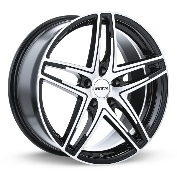 RTX Wheels – Parallel – Black – 17″x7.5″ 40mm – Summer Wheels – 081941