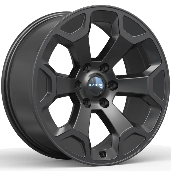 RTX Wheels – RA01 – Black – 18″x8″ 18mm – All weather Wheels – 083493