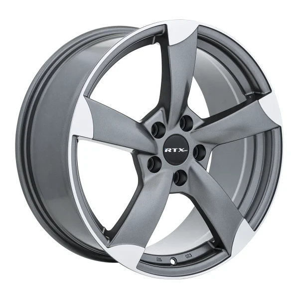RTX Wheels – RS II – Gunmetal – 17″x7.5″ 45mm – Summer Wheels – 082479