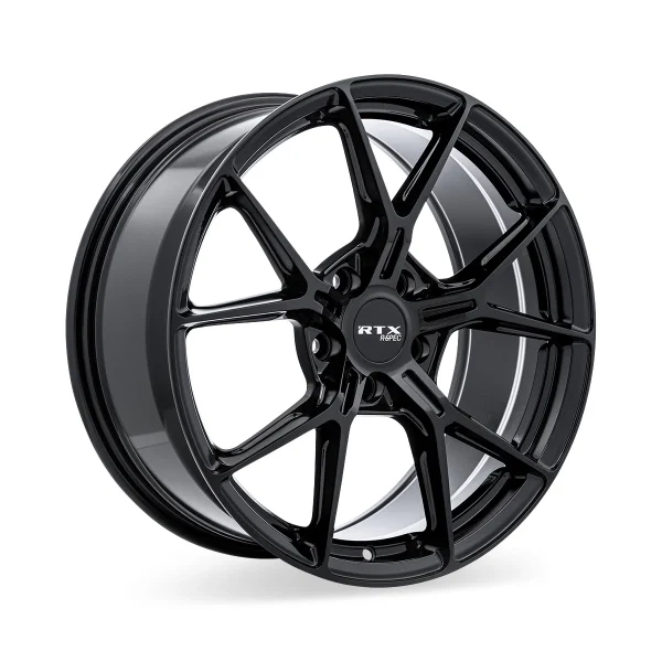 RTX Wheels – RS01 – Black – 17″x7.5″ 38mm – All weather Wheels – 083382