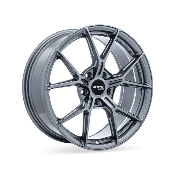RTX Wheels – RS01 – Gunmetal – 18″x8″ 38mm – All weather Wheels – 083123