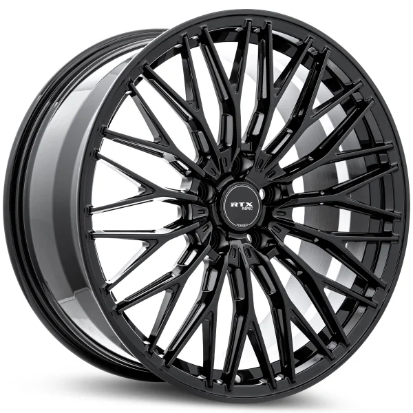 RTX Wheels – RS08F – Black – 20″x9″ 40mm – All weather Wheels – 083250