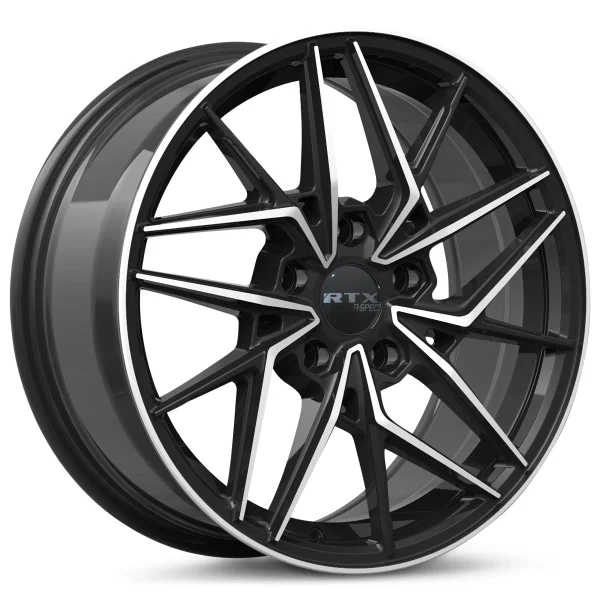 RTX Wheels – RS11 – Black – 17″x7″ 42mm – Summer Wheels – 083321