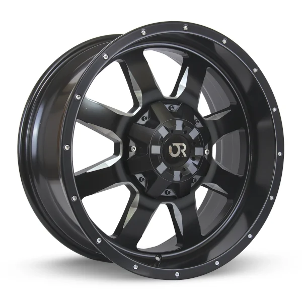 RTX Wheels – Ridgeline – Black – 15″x6″ 0mm – Summer Wheels – 081733