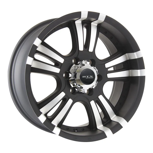 RTX Wheels – Roar II – Black – 17″x9″ 25mm – Summer Wheels – 081413