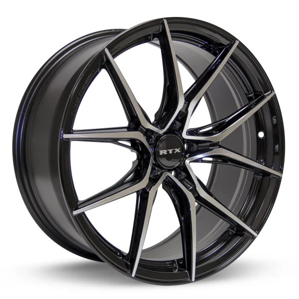 RTX Wheels – Slick – Black – 16″x7″ 40mm – Summer Wheels – 082918