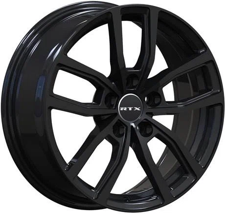 RTX Wheels – Solstice – Black – 17″x7″ 38mm – All weather Wheels – 163703