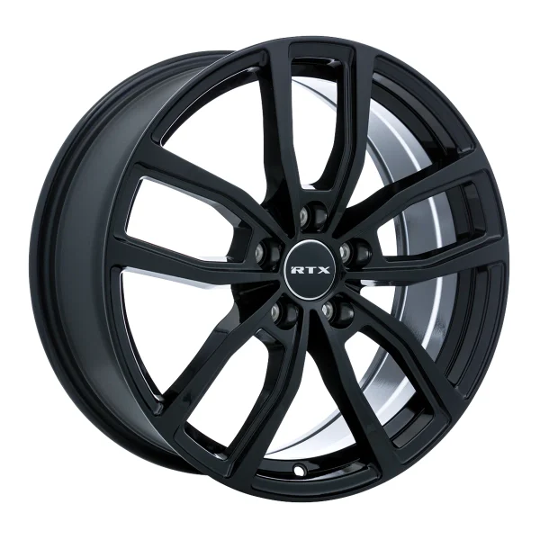 RTX Wheels – Solstice – Black – 17″x7″ 35mm – All weather Wheels – 163709