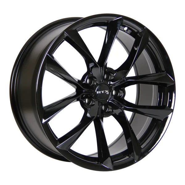 RTX Wheels – Spider – Black – 18″x8.5″ 35mm – All weather Wheels – 082734