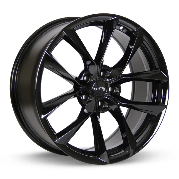 RTX Wheels – Spider – Black – 19″x9.5″ 45mm – All weather Wheels – 083509