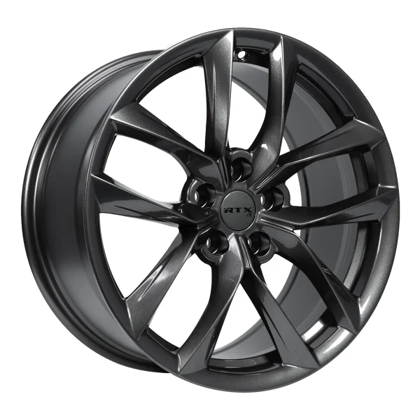 RTX Wheels – Spider – Gunmetal – 19″x8.5″ 35mm – All weather Wheels – 082897