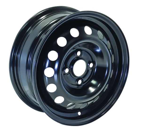 RTX Wheels – Steel Wheel – Black – 14″x5.5″ 45mm – All weather Wheels – X99148N