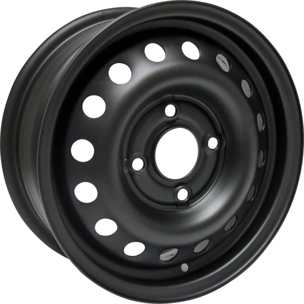 RTX Wheels – Steel Wheel – Black – 14″x5.5″ 46mm – All weather Wheels – X44114