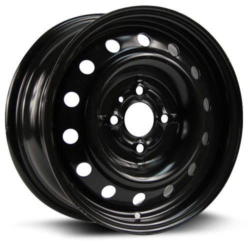 RTX Wheels – Steel Wheel – Black – 14″x6″ 38mm – All weather Wheels – X99401