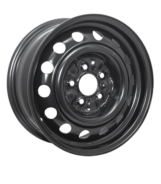 RTX Wheels – Steel Wheel – Black – 15″x6.5″ 42mm – All weather Wheels – H70183AM