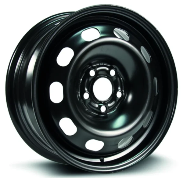 RTX Wheels – Steel Wheel – Black – 15″x6″ 38mm – All weather Wheels – X99130N
