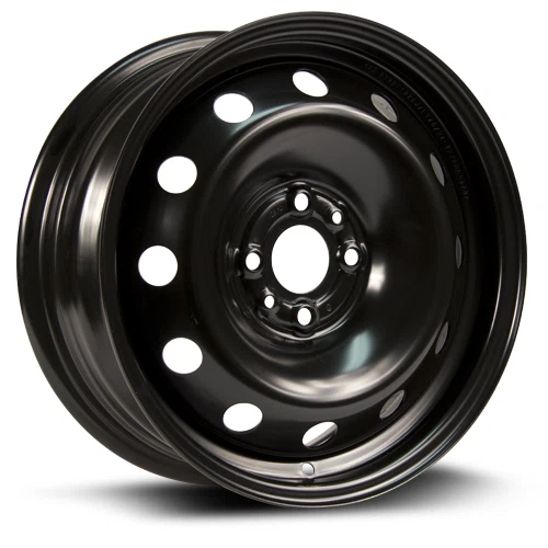RTX Wheels – Steel Wheel – Black – 15″x6″ 40mm – All weather Wheels – X47500