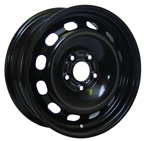 RTX Wheels – Steel Wheel – Black – 15″x6″ 42mm – All weather Wheels – X45108