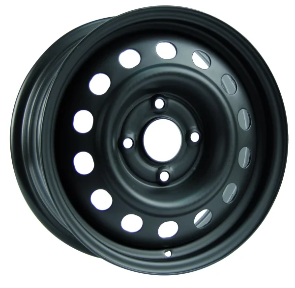 RTX Wheels – Steel Wheel – Black – 15″x6″ 45mm – All weather Wheels – X40619