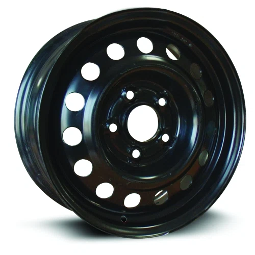 RTX Wheels – Steel Wheel – Black – 15″x6″ 45mm – All weather Wheels – X45567
