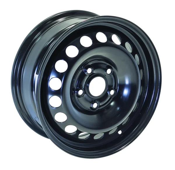 RTX Wheels – Steel Wheel – Black – 15″x6″ 47mm – All weather Wheels – X99118N