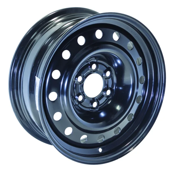 RTX Wheels – Steel Wheel – Black – 16″x6.5″ 25mm – All weather Wheels – X46444