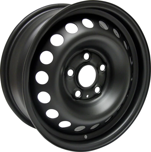 RTX Wheels – Steel Wheel – Black – 16″x6.5″ 40mm – All weather Wheels – X46120