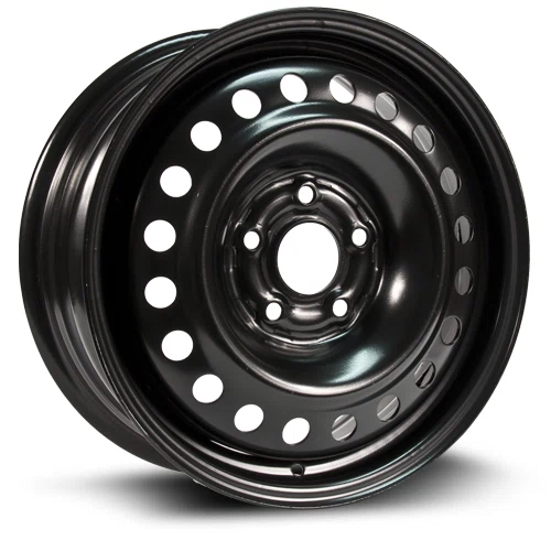 RTX Wheels – Steel Wheel – Black – 16″x6.5″ 40mm – All weather Wheels – X99144T