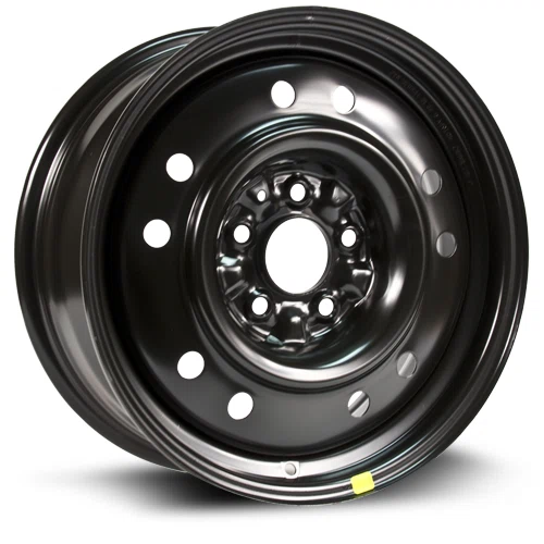 RTX Wheels – Steel Wheel – Black – 16″x6.5″ 40mm – All weather Wheels – X99145N