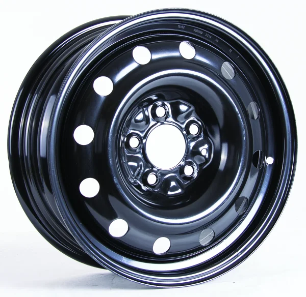 RTX Wheels – Steel Wheel – Black – 16″x6.5″ 38mm – All weather Wheels – X99128N
