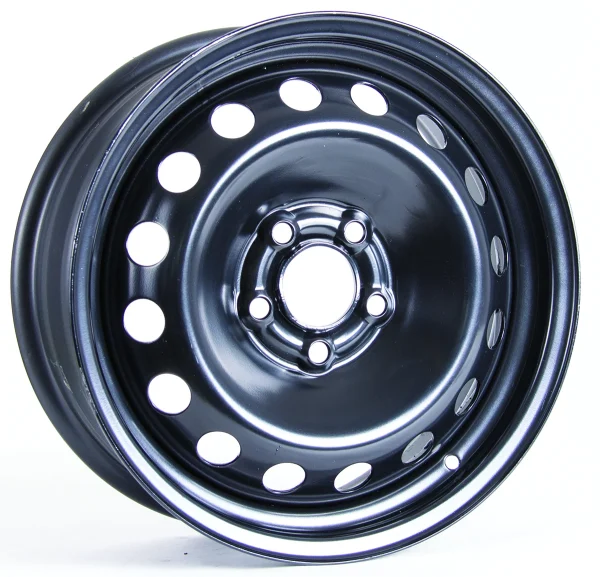 RTX Wheels – Steel Wheel – Black – 16″x6.5″ 43mm – All weather Wheels – X40837