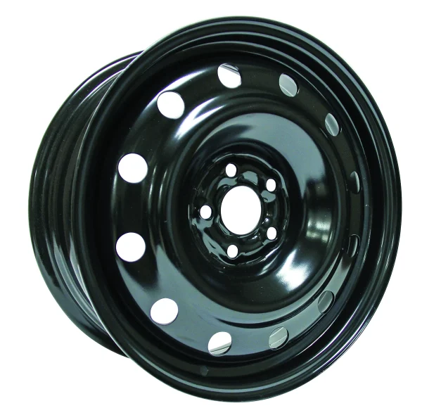 RTX Wheels – Steel Wheel – Black – 16″x6.5″ 44mm – All weather Wheels – X99121N