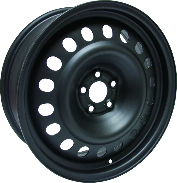 RTX Wheels – Steel Wheel – Black – 17″x6.5″ 35mm – All weather Wheels – X47598