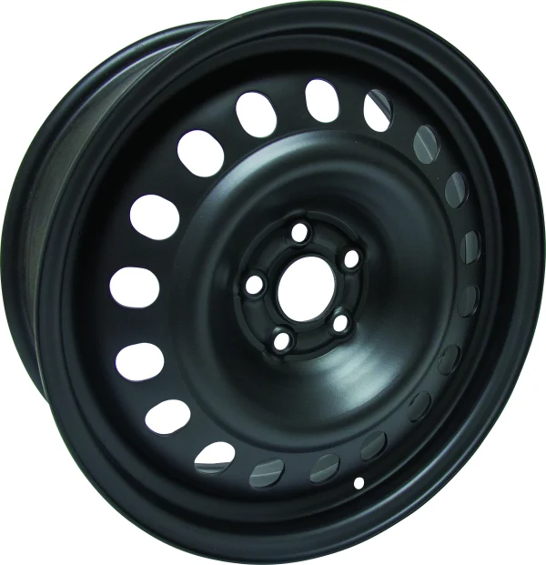 RTX Wheels – Steel Wheel – Black – 17″x6.5″ 40mm – All weather Wheels – X47157