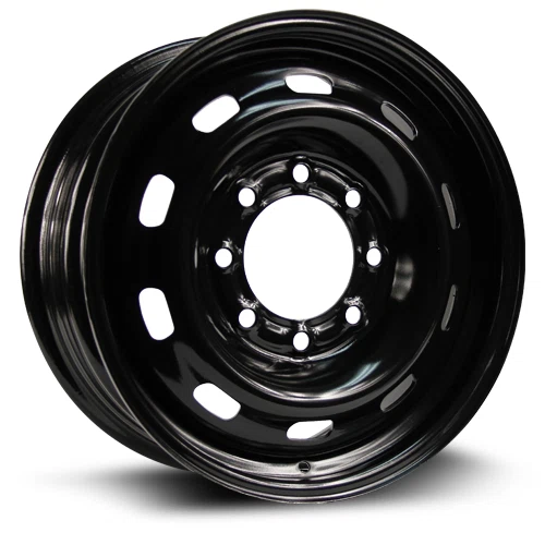 RTX Wheels – Steel Wheel – Black – 17″x7.5″ 40mm – All weather Wheels – A2185