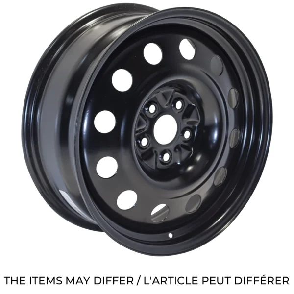 RTX Wheels – Steel Wheel – Black – 17″x7.5″ 42mm – All weather Wheels – X47120